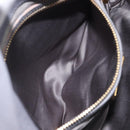 Miu Miu Hand Bag Leather 2way Gray Gold Tone Auth 167602V-30