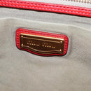 Miu Miu Hand Bag Leather 2way Red Gold Tone Auth 167603V-29