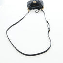 Miu Miu Matelasse Hobo Hand Bag Leather 2way Black Gold Tone Auth 167609SAM-8