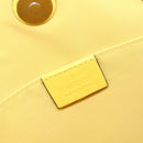GUCCI Higuchi Yoko Tote Bag Cotton Yellow 605613 Auth 167610SAM-15