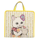 GUCCI Higuchi Yoko Tote Bag Cotton Yellow 605613 Auth 167610SAM-2