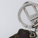LOUIS VUITTON Monogram Porte Cle Paint Charm Leather Green MP3384 LV Auth 167611SAM-11