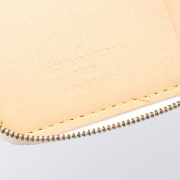 LOUIS VUITTON Monogram Multicolor Agenda Mini Zipper White R21046 Auth 167616V