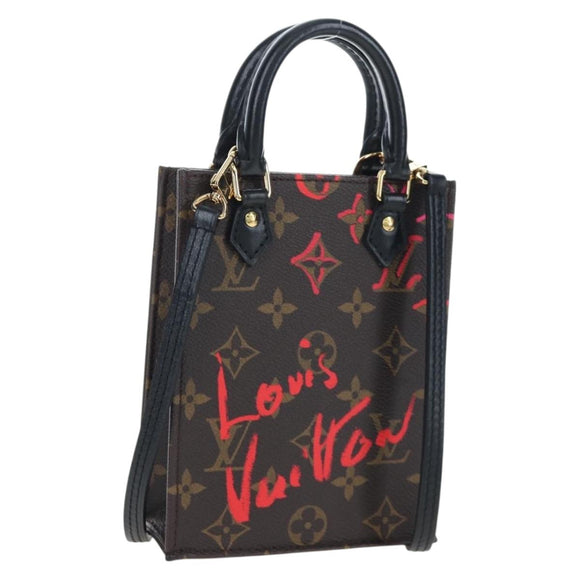 LOUIS VUITTON Monogram Fall in Love Petit Sac Plat 2way M80839 LV Auth 167619SAM