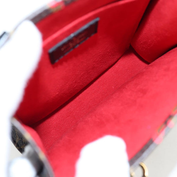 LOUIS VUITTON Monogram Fall in Love Petit Sac Plat 2way M80839 LV Auth 167619SAM