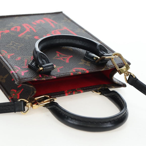 LOUIS VUITTON Monogram Fall in Love Petit Sac Plat 2way M80839 LV Auth 167619SAM