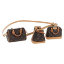 LOUIS VUITTON 2021-2025 Monogram Trio Mini Icon Shoulder M81081 LV Auth 167620SM-1