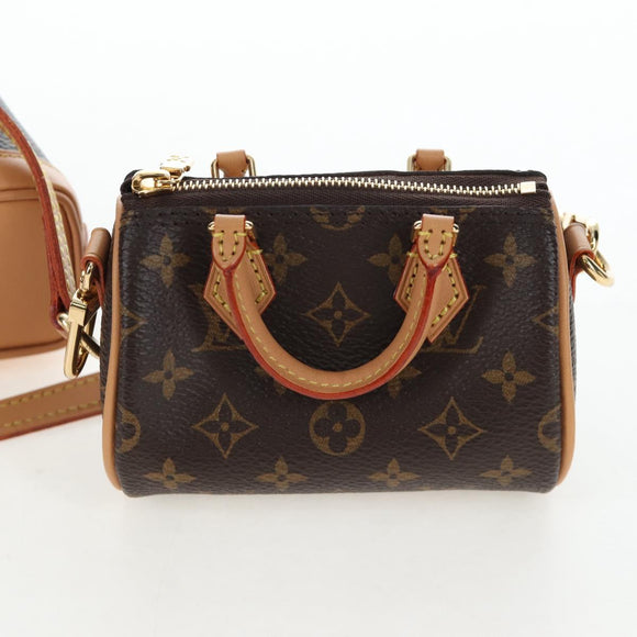LOUIS VUITTON 2021-2025 Monogram Trio Mini Icon Shoulder M81081 LV Auth 167620SM