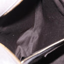 Miu Miu Hand Bag Leather 2way Gray Gold Tone Auth 167623M-33