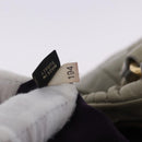 Miu Miu Matelasse Hand Bag Leather 2way Beige Gold Tone Auth 167625V-11