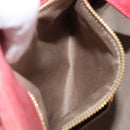 Miu Miu Matelasse Hand Bag Leather 2way Pink Gold Tone Auth 167626M-28