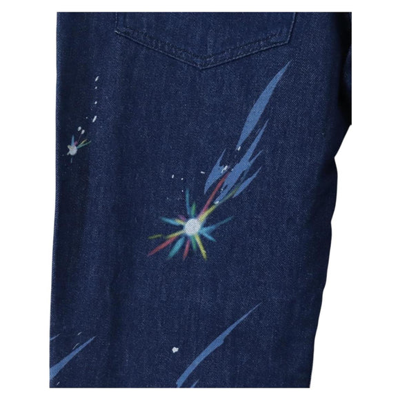 LOEWE x Studio Ghibli Spirited Away Pants Denim 34 Blue Auth 167632M