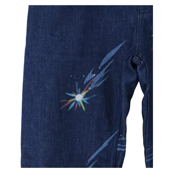 LOEWE x Studio Ghibli Spirited Away Pants Denim 34 Blue Auth 167632M