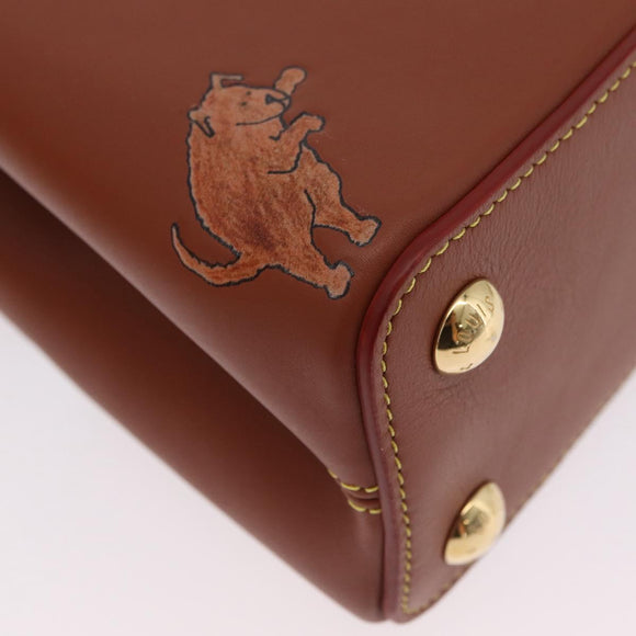 LOUIS VUITTON Catgram Capusine BB Hand Bag 2way Brown M25874 LV Auth 167633SM