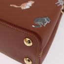 LOUIS VUITTON Catgram Capusine BB Hand Bag 2way Brown M25874 LV Auth 167633SM-20