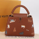 LOUIS VUITTON Catgram Capusine BB Hand Bag 2way Brown M25874 LV Auth 167633SM-12
