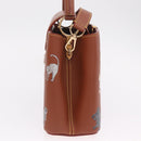 LOUIS VUITTON Catgram Capusine BB Hand Bag 2way Brown M25874 LV Auth 167633SM-4