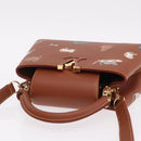 LOUIS VUITTON Catgram Capusine BB Hand Bag 2way Brown M25874 LV Auth 167633SM-6