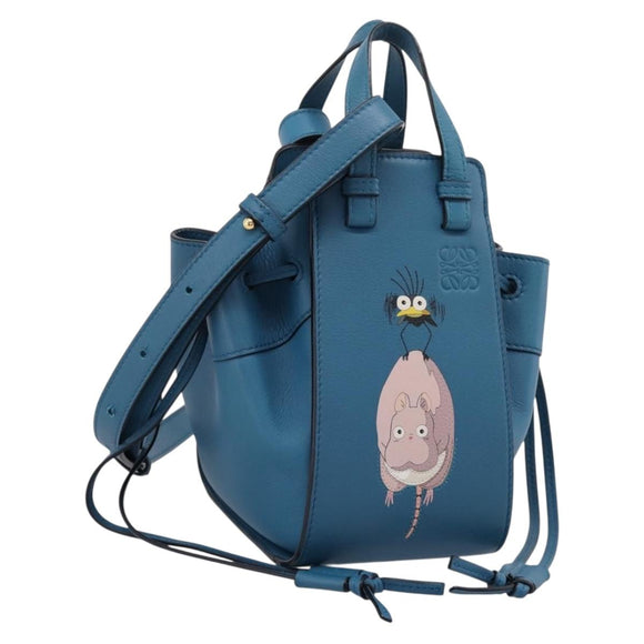 LOEWE Ghibli Spirited Away Boh Mouse Yu-Bird Hammock Drawstring Auth 167636SAM