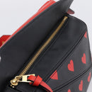 LOEWE Puzzle Bag Small Hand Bag Leather Black Gold Tone Auth 167637M-21