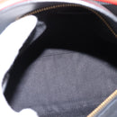 LOEWE Puzzle Bag Small Hand Bag Leather Black Gold Tone Auth 167637M-10