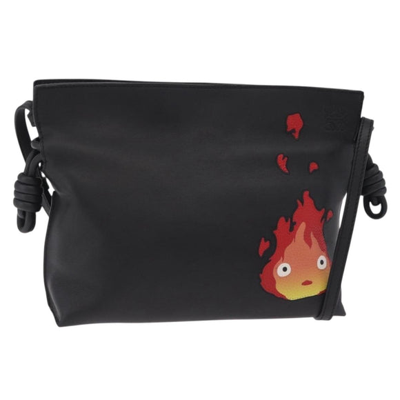LOEWE �~ Studio Ghibli Flamenco Mini Calcifer Howl's Leather Auth 167640SAM