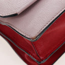 Miu Miu Hand Bag Leather Pink Gold Auth 167642-13