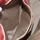 Miu Miu Hand Bag Leather 2way Pink Gold Auth 167649M-28