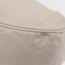 Miu Miu Hand Bag Leather 2way White Gold Auth 167659M-16