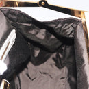 Miu Miu Hand Bag Leather 2way White Gold Auth 167659M-21