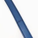 Miu Miu Matelasse Hand Bag Leather 2way Blue Gold Auth 167661M-16