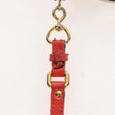 Miu Miu Hand Bag Patent leather 2way Orange Gold Auth 167664A-17