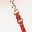 Miu Miu Hand Bag Patent leather 2way Orange Gold Auth 167664A-19