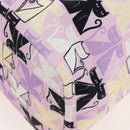 Miu Miu Pouch Canvas Pink Silver Auth 167665M-11