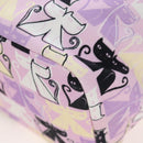 Miu Miu Pouch Canvas Pink Silver Auth 167665M-9