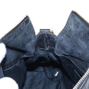Miu Miu Hand Bag Leather 2way Black Gold Auth 167667M-23
