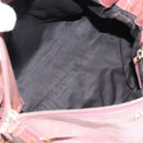 Miu Miu Hand Bag Leather 2way Pink Gold Auth 167669M-22