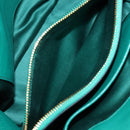 Miu Miu Hand Bag Leather 2way Green Gold Auth 167672M-27