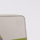 LOEWE x Studio Ghibli Mr. Otori Card Case Leather Beige Gold Auth 167674SM-17