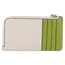 LOEWE x Studio Ghibli Mr. Otori Card Case Leather Beige Gold Auth 167674SM-2