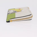 LOEWE x Studio Ghibli Mr. Otori Card Case Leather Beige Gold Auth 167674SM-3