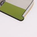 LOEWE x Studio Ghibli Mr. Otori Card Case Leather Beige Gold Auth 167674SM-14