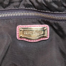 Miu Miu Hand Bag Leather 2way Pink Gold Auth 167676M-24
