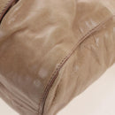 Miu Miu Hand Bag Leather 2way Beige Gold Auth 167679M-21