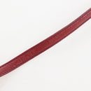 Miu Miu Hand Bag Leather 2way Red Gold Auth 167683M-9