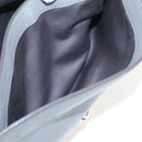 Miu Miu Hand Bag Leather Gray Silver Auth 167684-27
