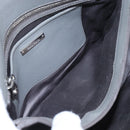 Miu Miu Hand Bag Leather Gray Silver Auth 167684-31
