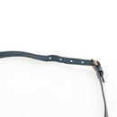 Miu Miu Hand Bag Leather 2way Blue Gold Auth 167685M-13