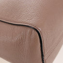 Miu Miu Hand Bag Leather 2way Pink Gold Auth 167688M-20