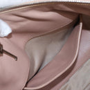 Miu Miu Matelasse Hand Bag Leather 2way Pink Silver Auth 167692A-35